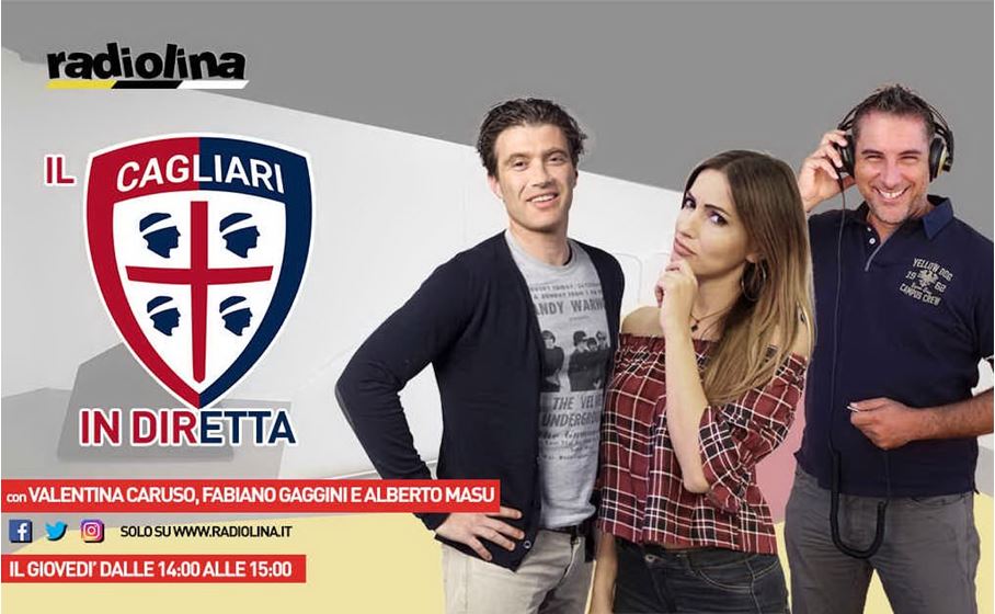 Il Cagliari in Diretta Web ogni giovedì su Radiolina.it e sui canali social di Radiolina
